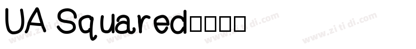 UA Squared字体转换